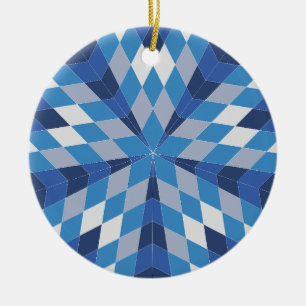 Adorno De Cerámica Estallido de mosaico (patrón)