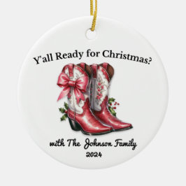 Adorno De Cerámica ¿Están listos para Navidades?