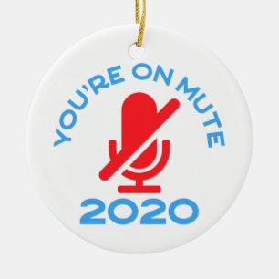 Adorno De Cerámica estás mudo, trabajo gracioso desde casa