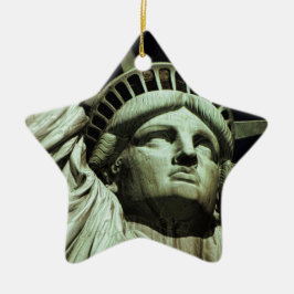 Adorno De Cerámica Estatua de la Libertad