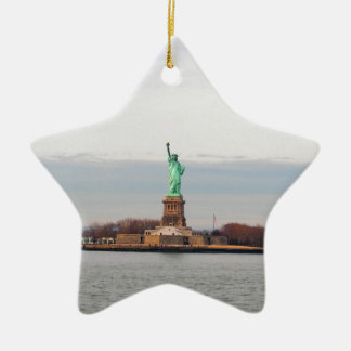 Adorno De Cerámica Estatua de la libertad fresca - NY Nueva York