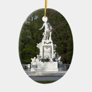 Adorno De Cerámica Estatua de Mozart