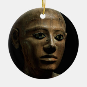 Adorno De Cerámica Estatua del canciller Nakhti, de Asyut, mediados