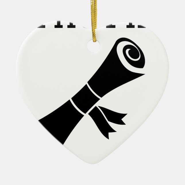 Adorno De Cerámica Este PhD no es ninguna BS (Frente)