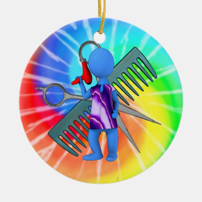 Adorno De Cerámica Estilista (Frente)