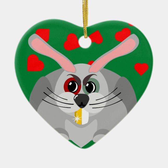 Adorno De Cerámica estilo de suéter feo para el fiesta (Frente)