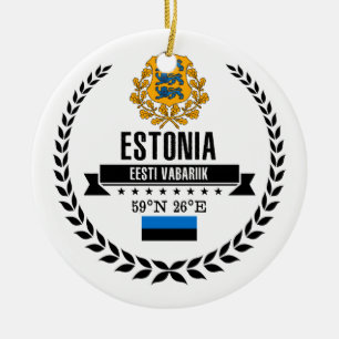 Adorno De Cerámica Estonia