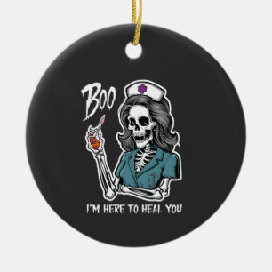 Adorno De Cerámica Estoy aquí para curarte el regalo de enfermería de