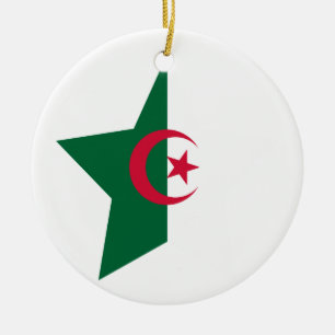 Adorno De Cerámica Estrella de Argelia