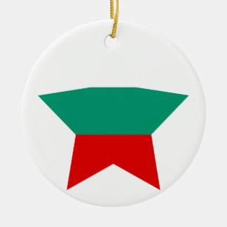 Adorno De Cerámica Estrella de Bulgaria