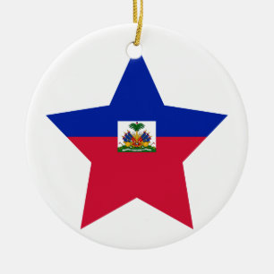 Adorno De Cerámica Estrella de Haití