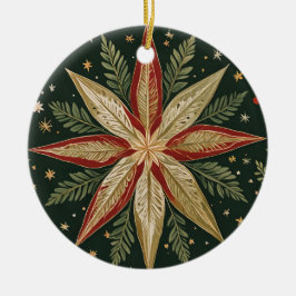 Adorno De Cerámica Estrella de la Maravilla