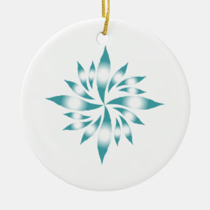 Adorno De Cerámica Estrella de Navidades interiores #3