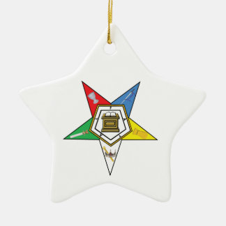 Adorno De Cerámica Estrella de OES