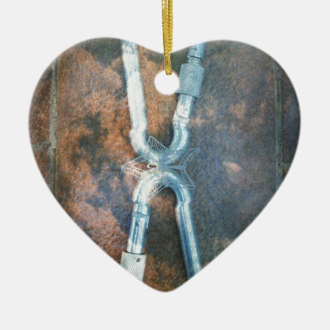 Adorno De Cerámica Estrella de plata infinita (Frente)