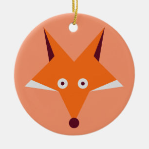 Adorno De Cerámica Estrella del Fox