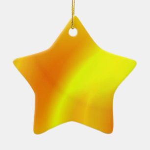 Adorno De Cerámica Estrella para el árbol de Navidad