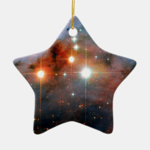 Adorno De Cerámica Estrellas binarias WR 25 & Tr16-244 - Foto espacia