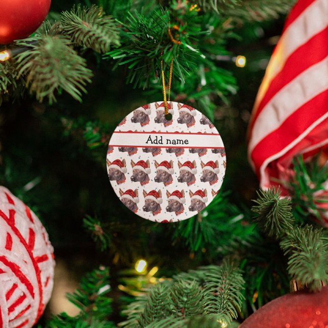 Adorno De Cerámica Estrellas de Navidades de raza de perros sin pelo  (Subido por el creador)
