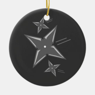 Adorno De Cerámica Estrellas Ninja