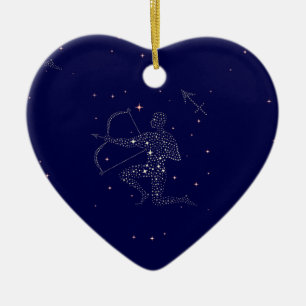 Adorno De Cerámica estrellas sagittarius