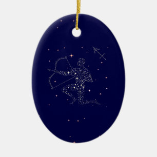 Adorno De Cerámica estrellas sagittarius