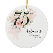 Eucalipto Floral Rosa Botánico 75º cumpleaños