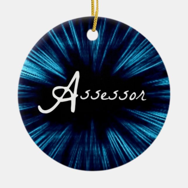 Adorno De Cerámica Evaluador de estrellas (Frente)