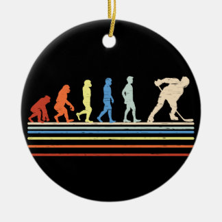 Adorno De Cerámica Evolución del hockey