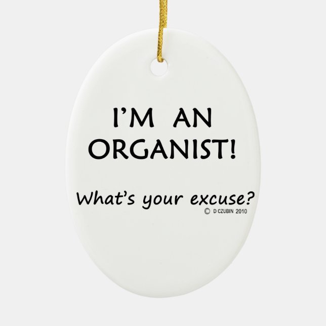 Adorno De Cerámica Excusa orgánica (Frente)