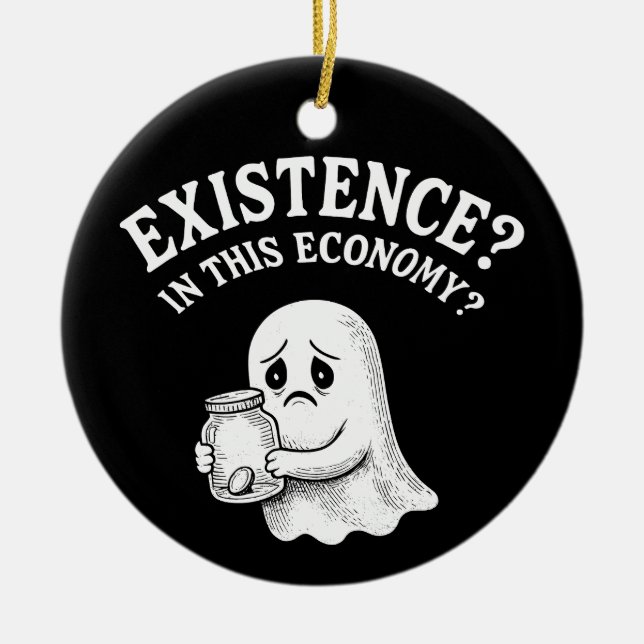 Adorno De Cerámica ¿Existencia? ¿En esta economía? Boo, paso. (Frente)