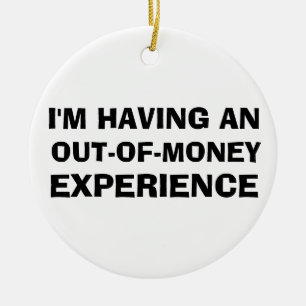 Adorno De Cerámica Experiencia fuera de dinero