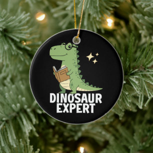 Adorno De Cerámica Experto en Dinosaurios - Ciencia Genial para Amant