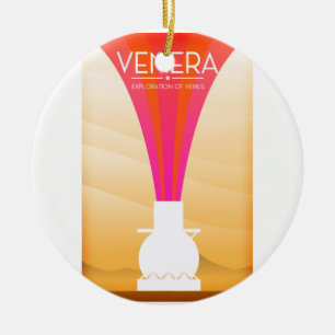 Adorno De Cerámica Exploración de Venera en Venus