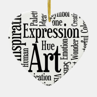 Adorno De Cerámica Expresión artística para artista o persona creativ