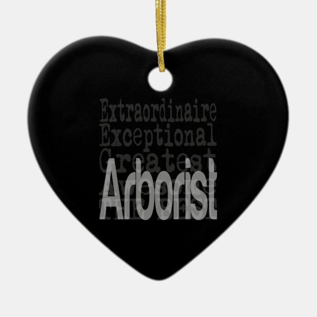 Adorno De Cerámica Extraordinaria arborista (Frente)