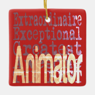 Adorno De Cerámica Extraordinaria de animación