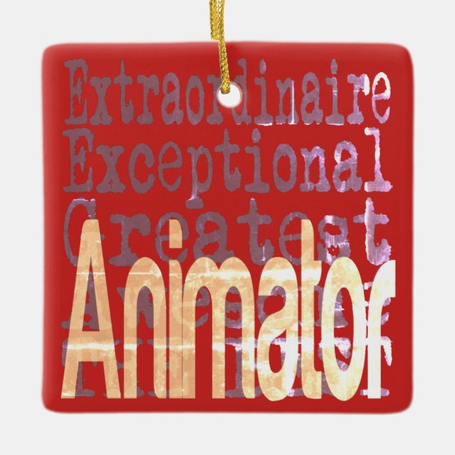 Adorno De Cerámica Extraordinaria de animación (Anverso)