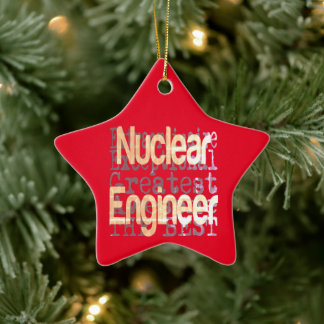 Adorno De Cerámica Extraordinaria ingeniera nuclear