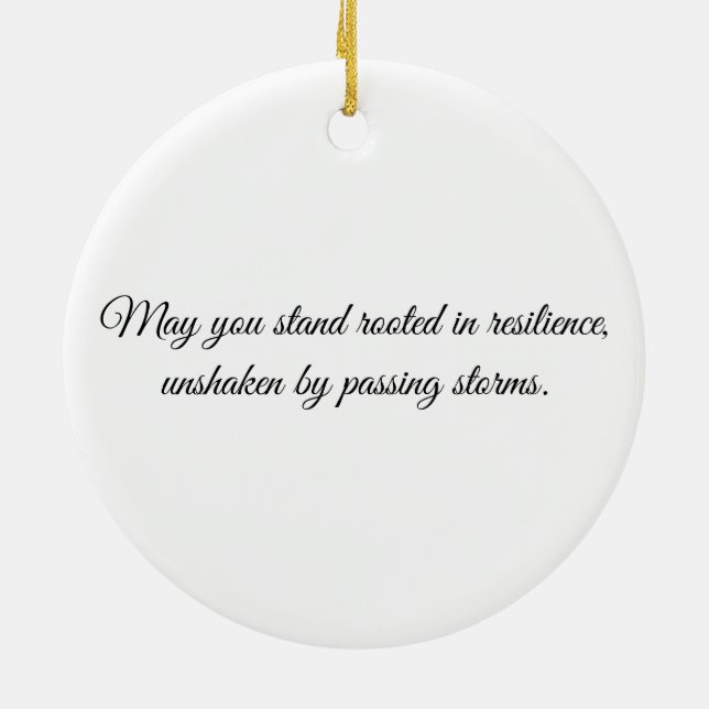 Adorno De Cerámica Eye of the Bison – Gaze Collection Ceramic Ornamen (Atrás)