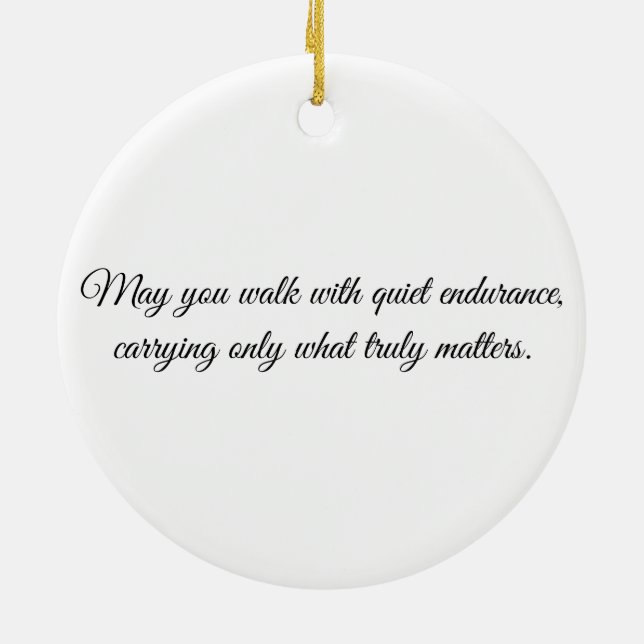 Adorno De Cerámica Eye of the Camel – Gaze Collection Ceramic Ornamen (Atrás)