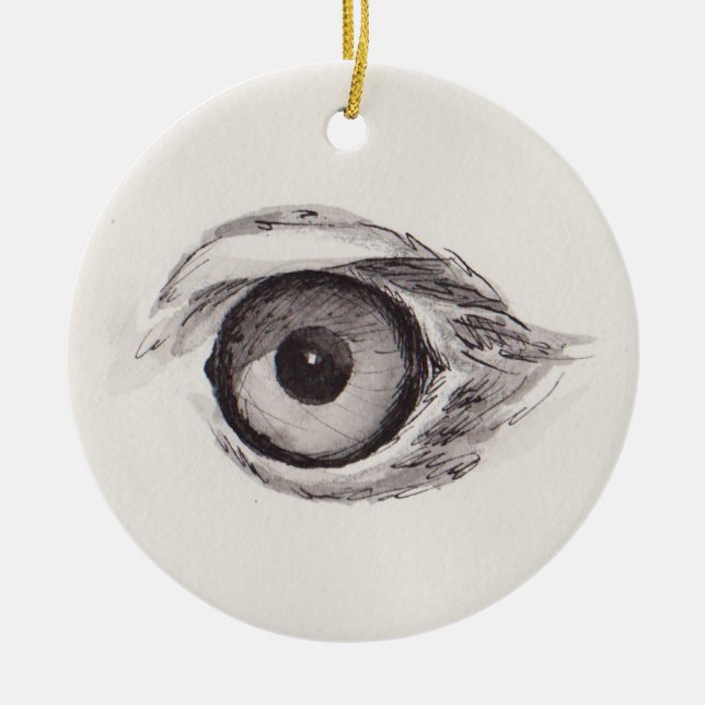 Adorno De Cerámica Eye of the Eagle – Gaze Collection (Frente)