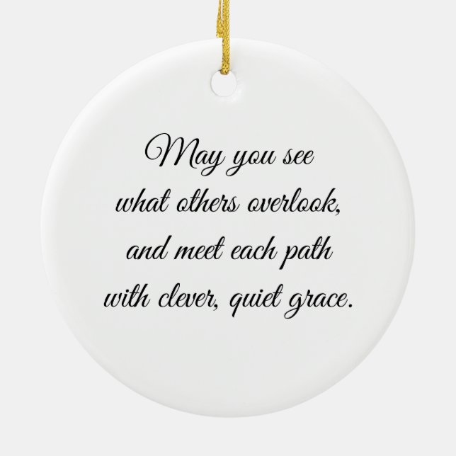 Adorno De Cerámica Eye of the Fox – Gaze Collection (Atrás)