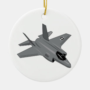ADORNO DE CERÁMICA F-35