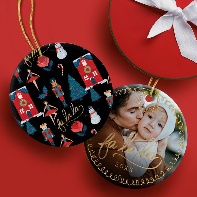 Adorno De Cerámica Fa La Nutcracker Navidades (Subido por el creador)