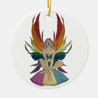 Adorno De Cerámica Faerie Pansexual