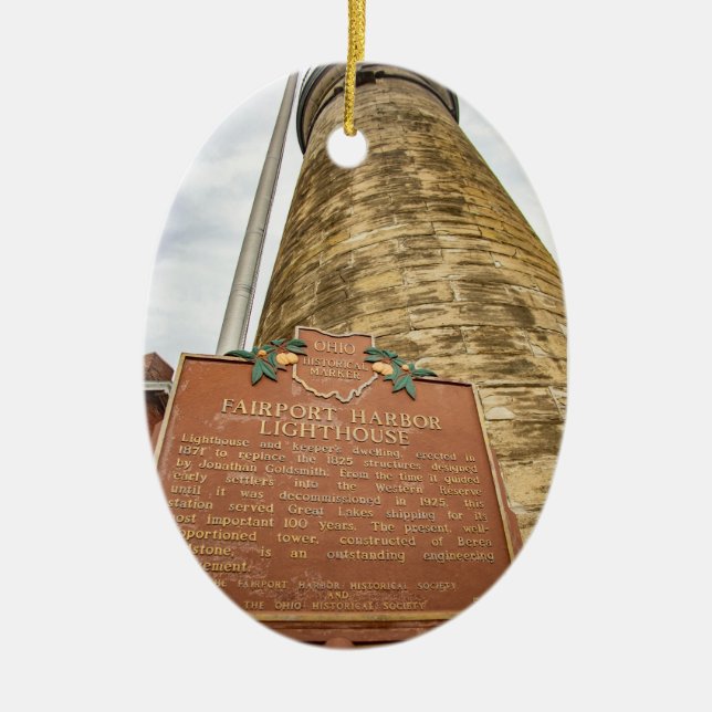Adorno De Cerámica Fairport Harbour (Frente)