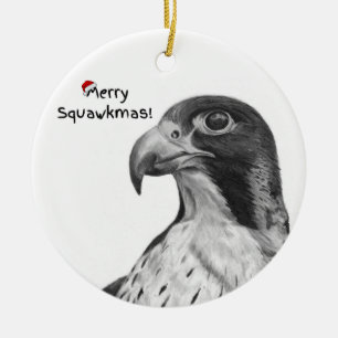 Adorno De Cerámica Falcon Ornament, Navidades divertidos