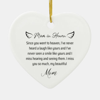 Adorno De Cerámica falleció desapareciendo a mi madre en el cielo Cum