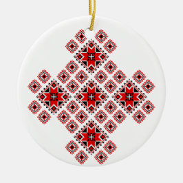 Adorno De Cerámica Falsa ornamentación navideña 1